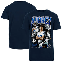 NFL Dallas Cowboys Brandon Aubrey  Youth Collage T-Shirt