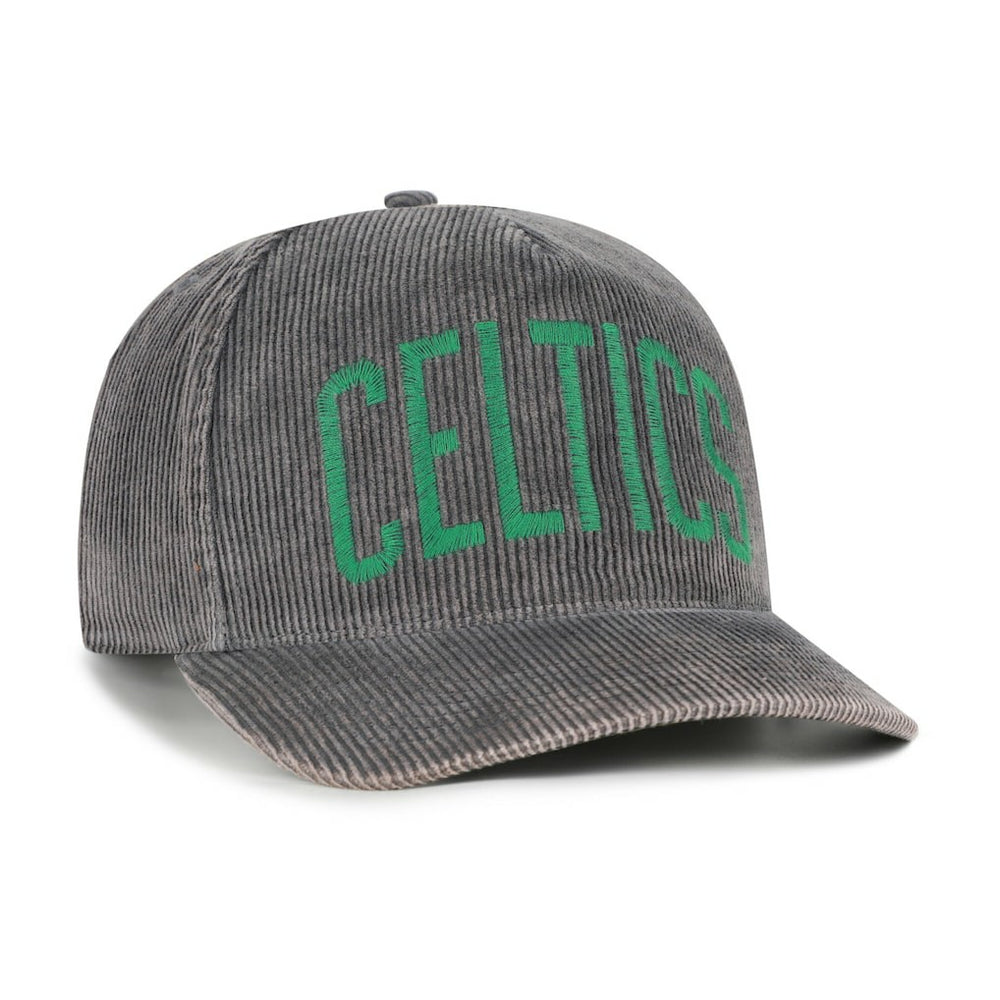 Boston Celtics '47 Reclaim Snow Wash Corduroy Adjustable Hitch Hat - Charcoal | 47 brand outlet