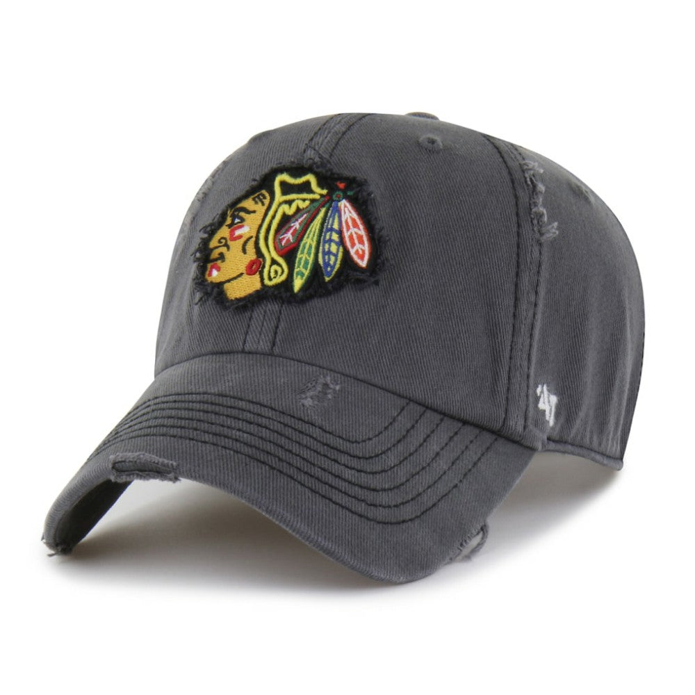Chicago Blackhawks '47 Weathered Clean Up Adjustable Hat