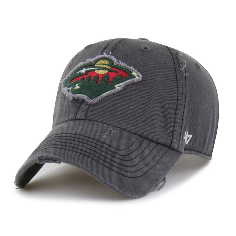 Minnesota Wild '47 Weathered Clean Up Adjustable Hat