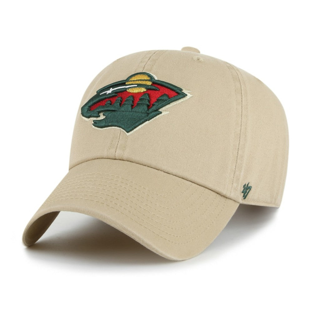 Minnesota Wild '47 Logo Clean Up Adjustable Hat