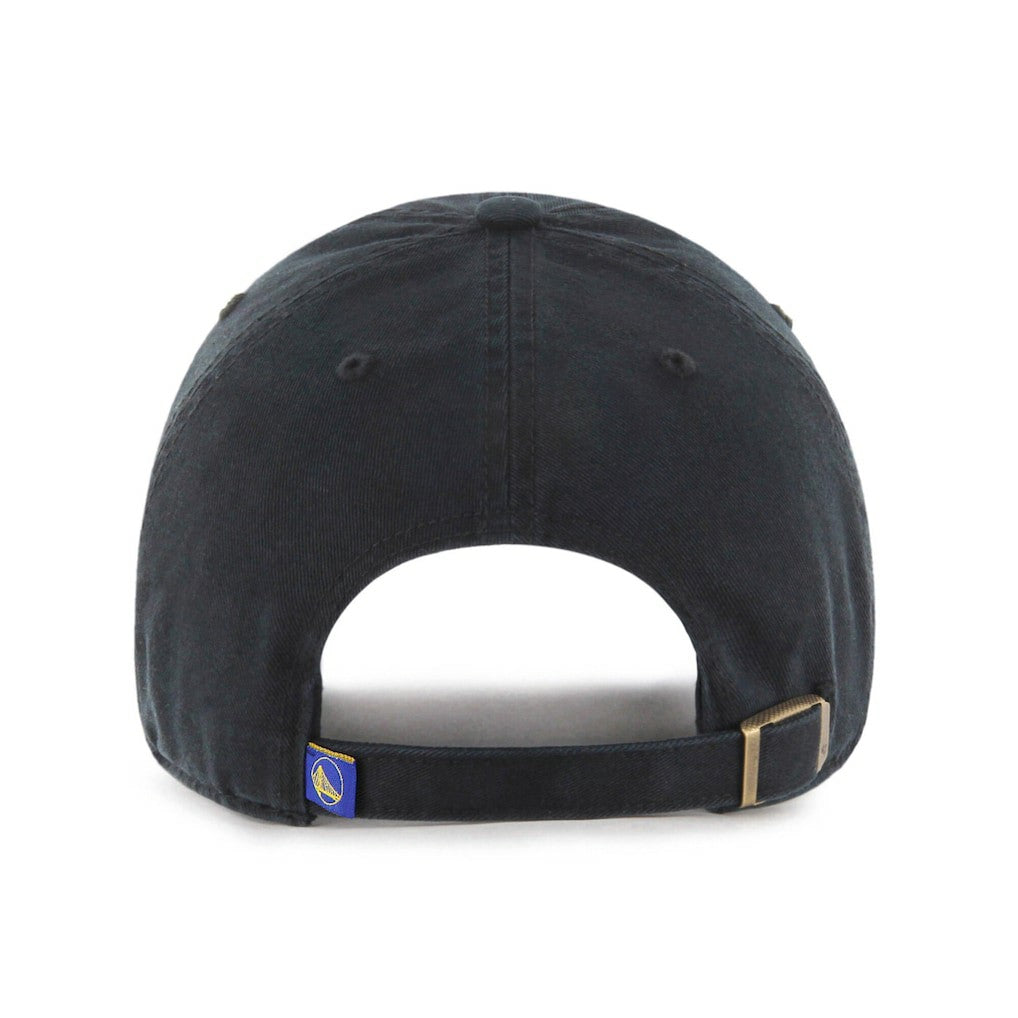 Golden State Warriors '47 Black on Black Clean Up Adjustable Hat | 47 brand sale