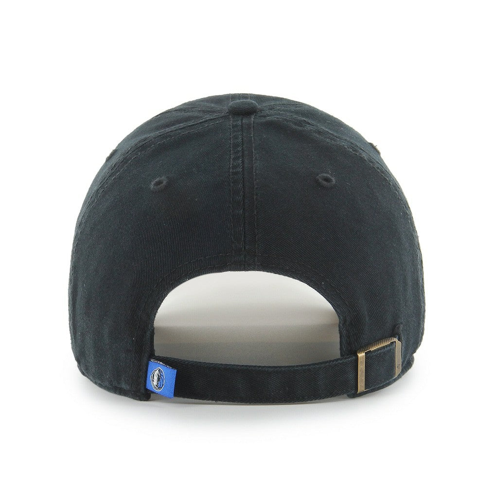 Dallas Mavericks '47 Black on Black Clean Up Adjustable Hat | 47 brand outlet