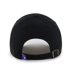 Philadelphia 76ers '47 Black on Black Clean Up Adjustable Hat | 47 brand cheap
