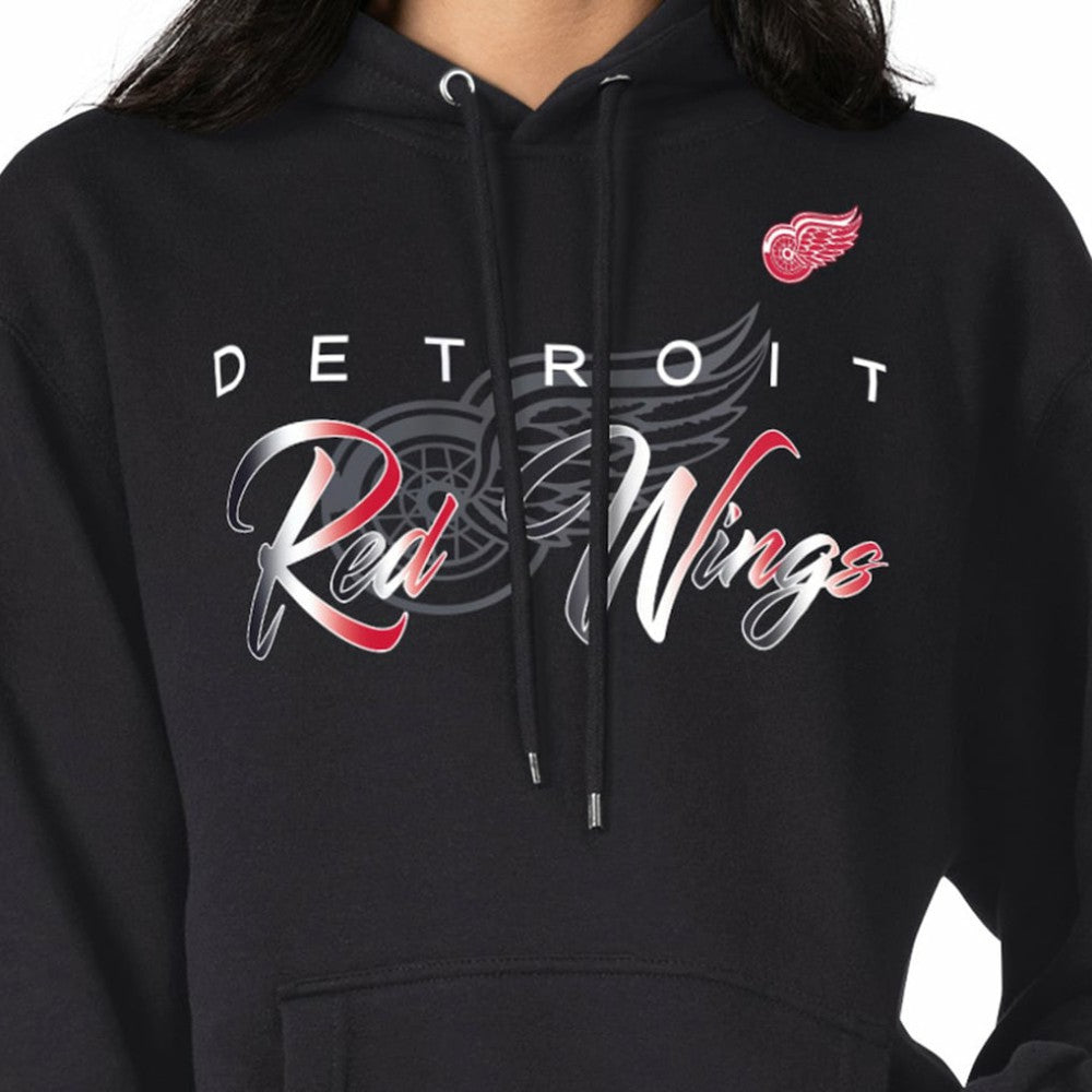 Detroit Red Wings G-III 4Her by Carl Banks Shadow Logo Fleece Pullover Hoodie