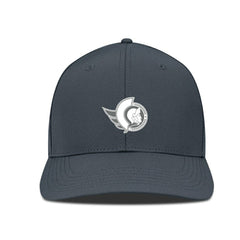 Ottawa Senators Levelwear Rise Slate & Snow Structured Flex Hat