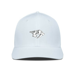 Nashville Predators Levelwear Rise Slate & Snow Structured Flex Hat