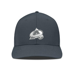 Colorado Avalanche Levelwear Rise Slate & Snow Structured Flex Hat