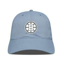 Boston Bruins Levelwear Matrix Slate & Snow Unstructured Adjustable Hat