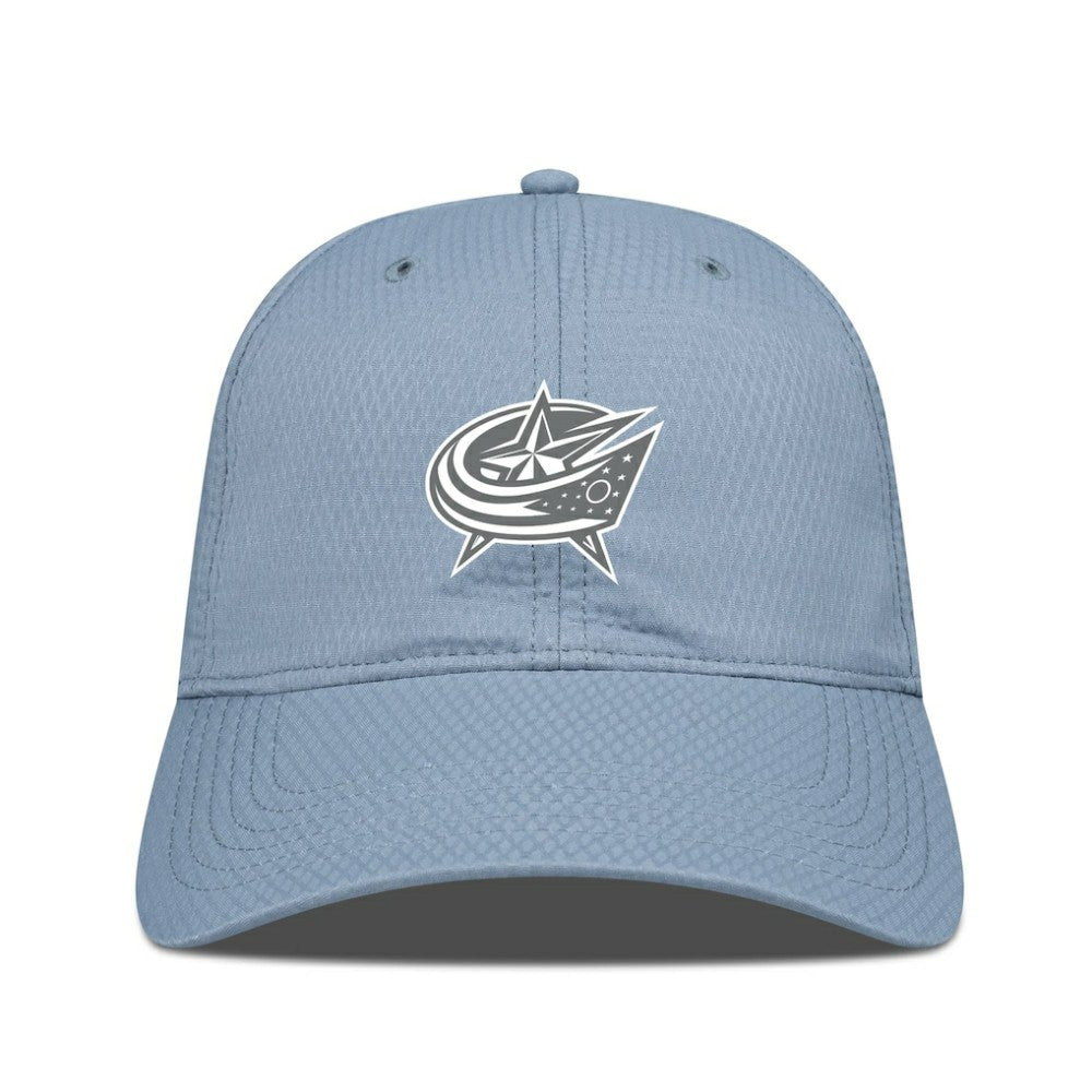 Columbus Blue Jackets Levelwear Matrix Slate & Snow Unstructured Adjustable Hat