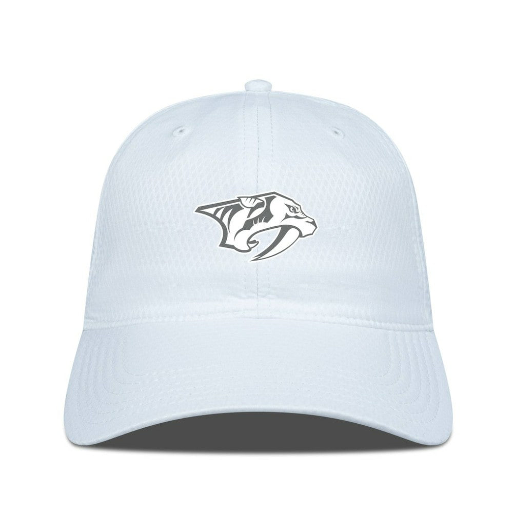 Nashville Predators Levelwear Matrix Slate & Snow Unstructured Adjustable Hat
