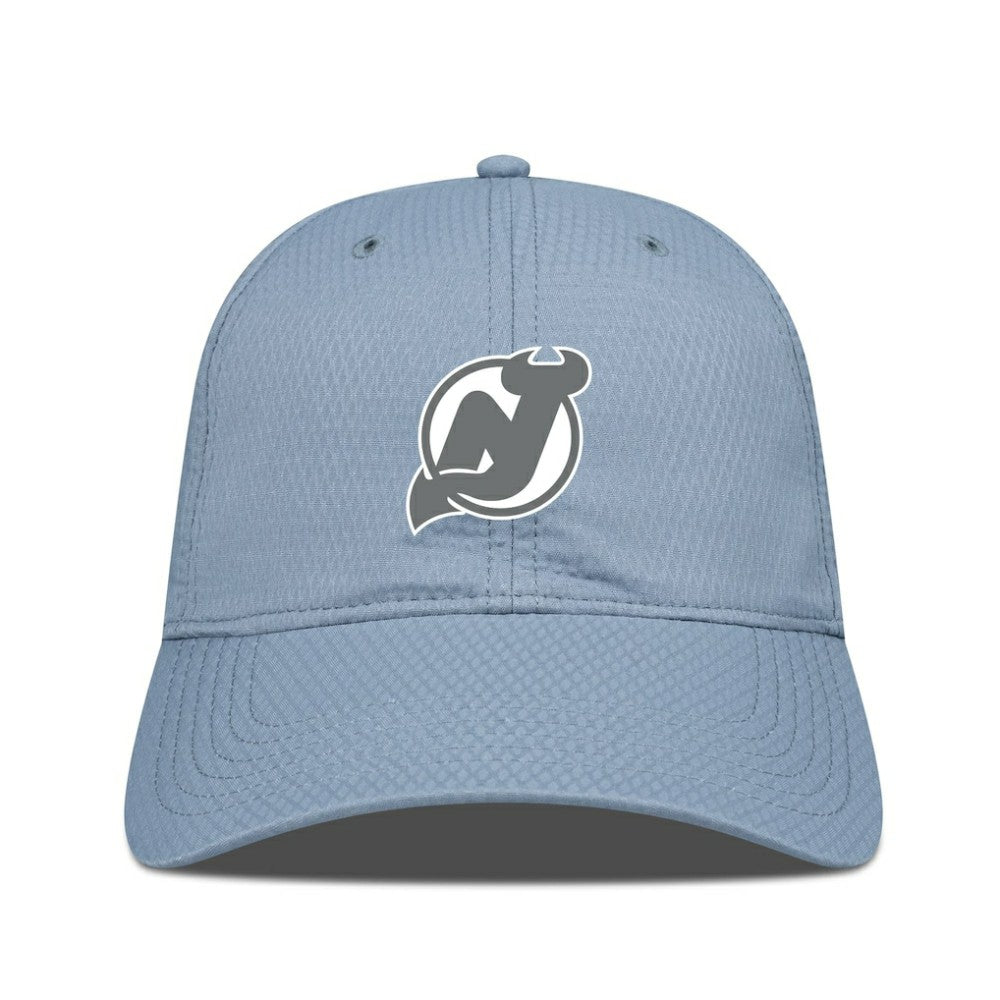 New Jersey Devils Levelwear Matrix Slate & Snow Unstructured Adjustable Hat