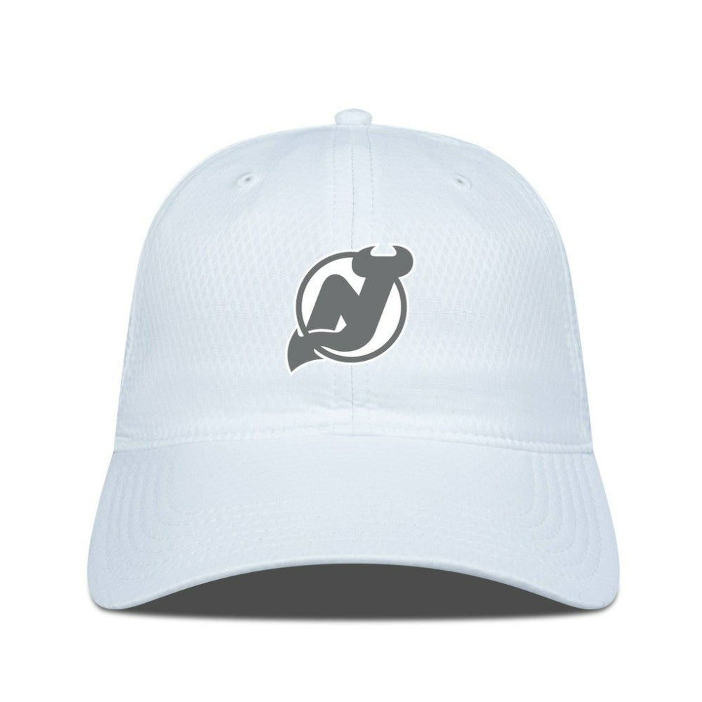 New Jersey Devils Levelwear Matrix Slate & Snow Unstructured Adjustable Hat