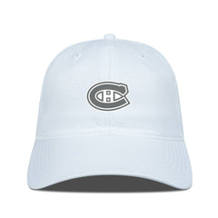 Montreal Canadiens Levelwear Matrix Slate & Snow Unstructured Adjustable Hat