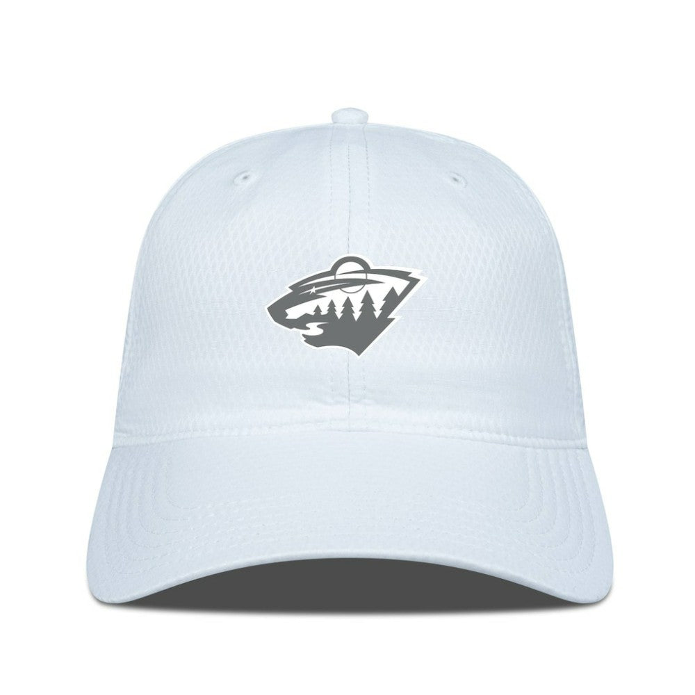 Minnesota Wild Levelwear Matrix Slate & Snow Unstructured Adjustable Hat