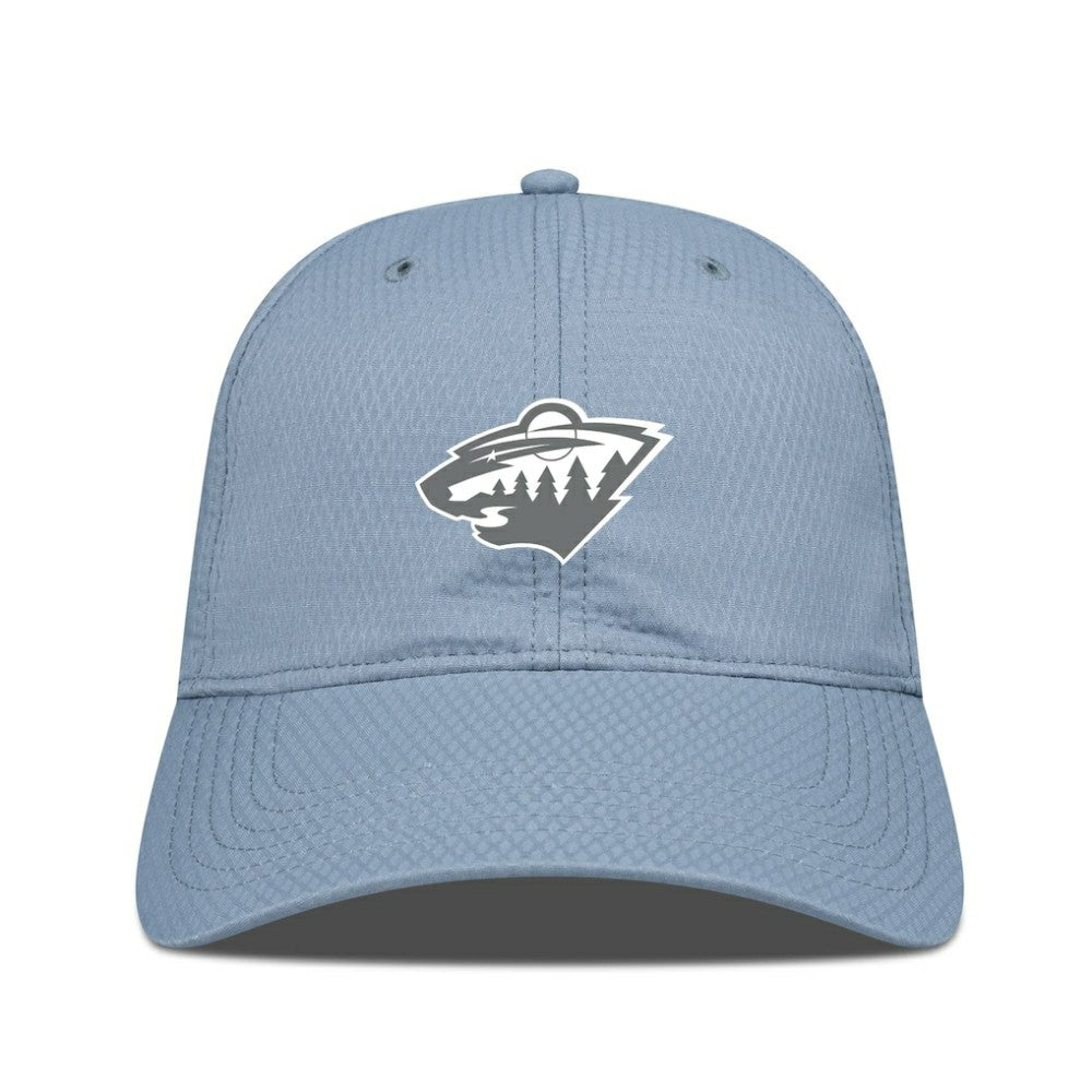 Minnesota Wild Levelwear Matrix Slate & Snow Unstructured Adjustable Hat