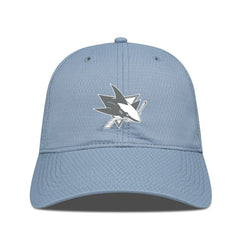 San Jose Sharks Levelwear Matrix Slate & Snow Unstructured Adjustable Hat