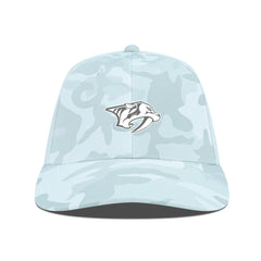 Nashville Predators Levelwear Clash Slate & Snow Meshback Flex Hat