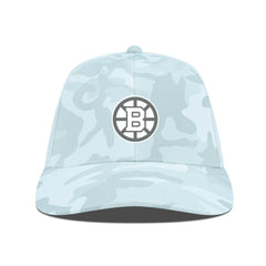 Boston Bruins Levelwear Clash Slate & Snow Meshback Flex Hat