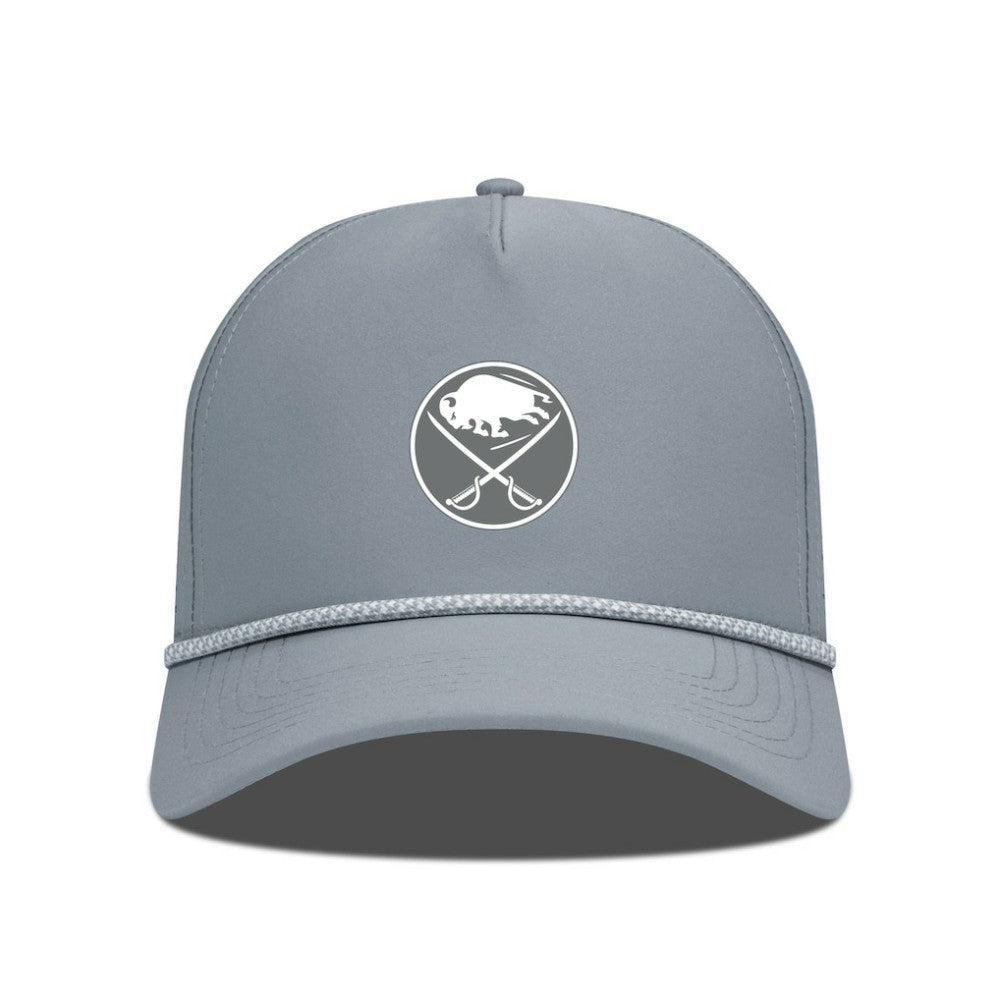 Buffalo Sabres Levelwear Gordon Slate & Snow Rope Adjustable Hat