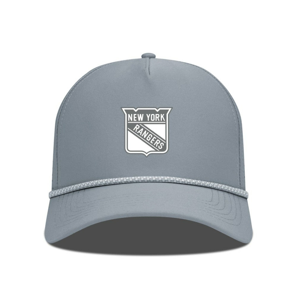 New York Rangers Levelwear Gordon Slate & Snow Rope Adjustable Hat