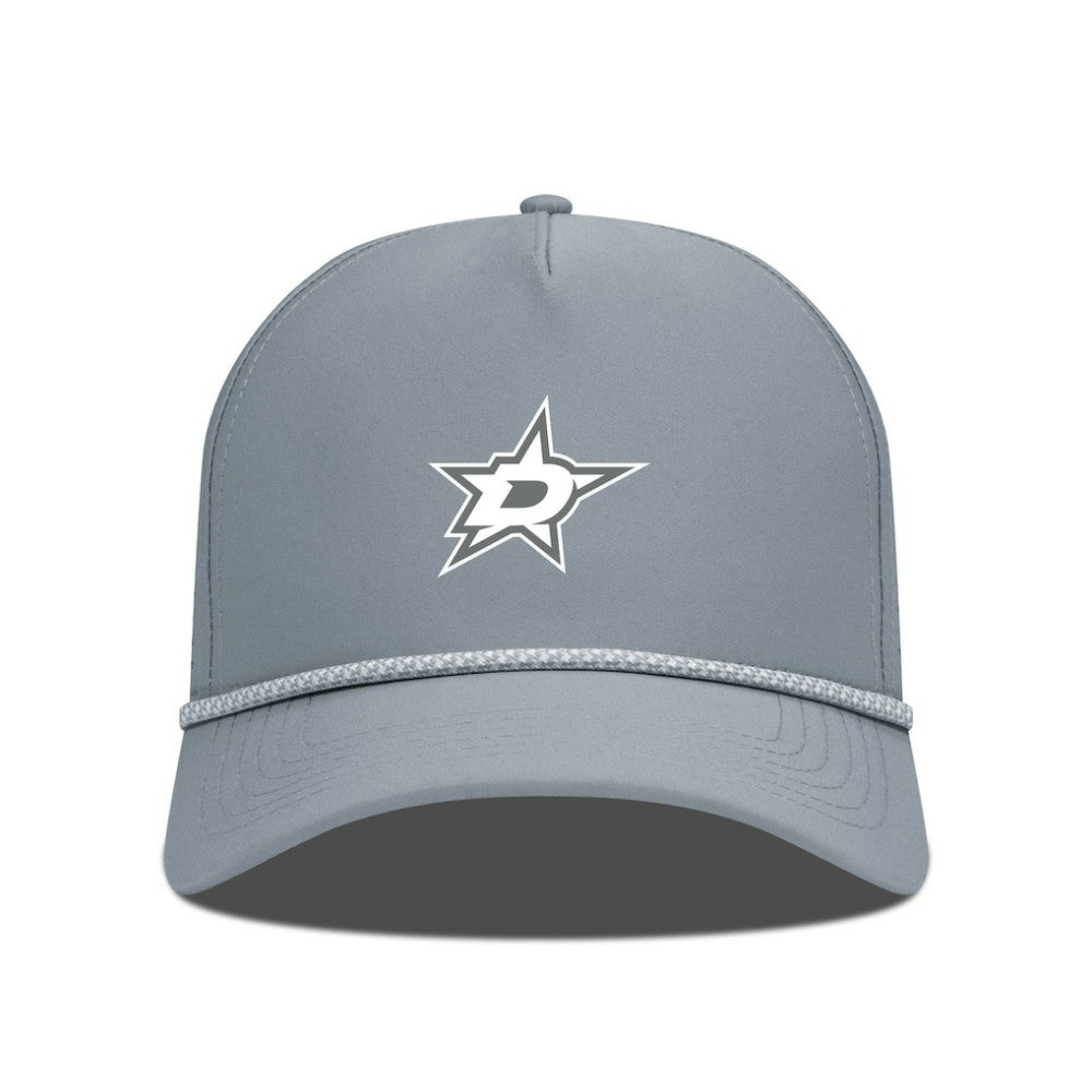 Dallas Stars Levelwear Gordon Slate & Snow Rope Adjustable Hat