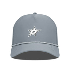 Dallas Stars Levelwear Gordon Slate & Snow Rope Adjustable Hat