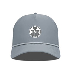 Edmonton Oilers Levelwear Gordon Slate & Snow Rope Adjustable Hat