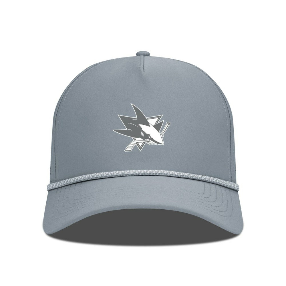 San Jose Sharks Levelwear Gordon Slate & Snow Rope Adjustable Hat