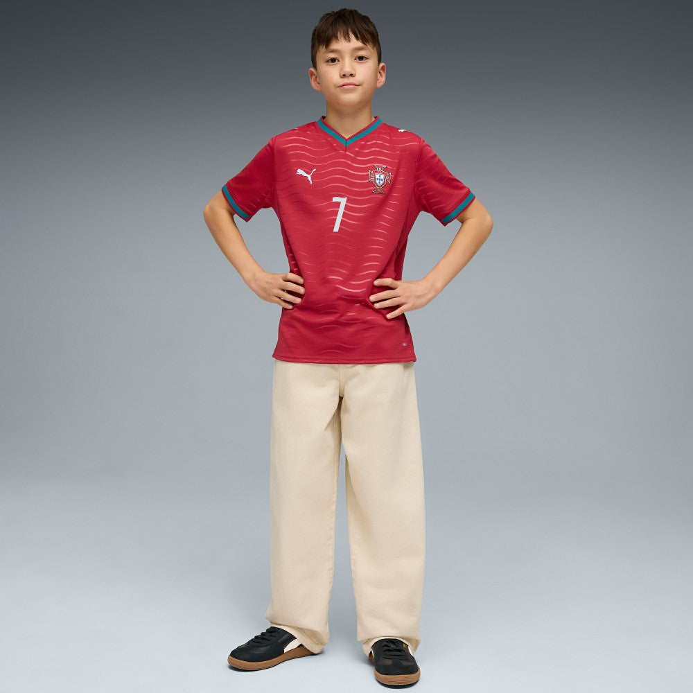 Cristiano Ronaldo Portugal National Team Youth 2026 Home Replica Jersey / Soccer Hot sale
