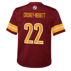 NFL Washington Commanders Jacory Croskey-Merritt  Youth Team Game Jersey