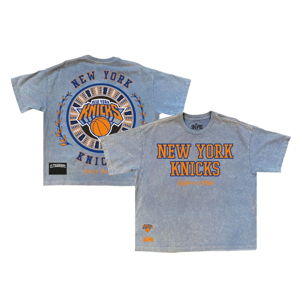 New York Knicks Culture Worldwide Collection Premium T-Shirt - Powder Blue for sale