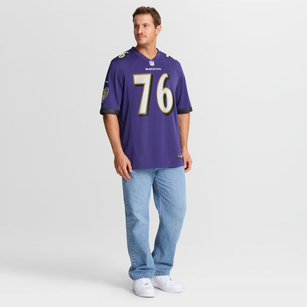 NFL Baltimore Ravens Kenyon Green  Team Game Jersey