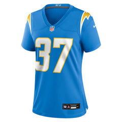 NFL Los Angeles Chargers Isas Waxter  Women's Team Game Jersey
