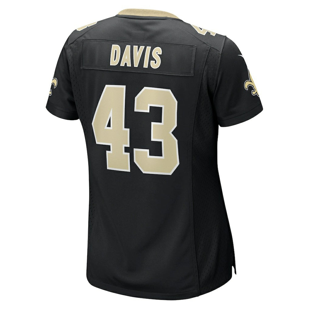 NFL New Orleans Saints Michael Davis  Women's Team Game Jersey