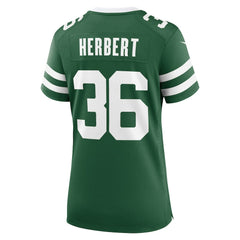 NFL New York Jets Khalil Herbert  Women's Team Game Jersey