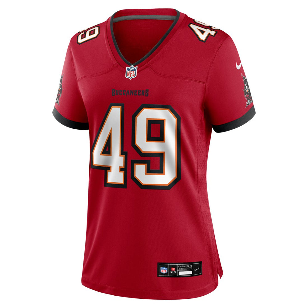 NFL Tampa Bay Buccaneers Owen Wright  Women's Team Game Jersey