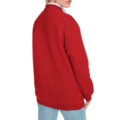 NFL Buffalo Bills Starter Women's Arch Stripe Fleece Sweatshirt