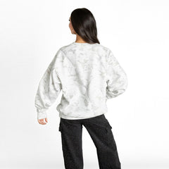 NFL Minnesota Vikings Gameday Couture Women's Whiteout Oversized Premium Fleece Sweatshirt