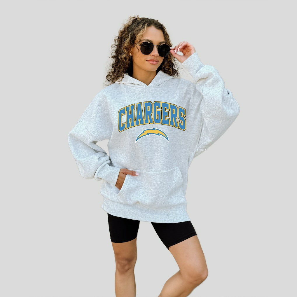 NFL Los Angeles Chargers Gameday Couture Women's Fan Edition Premium Weight Hoodie