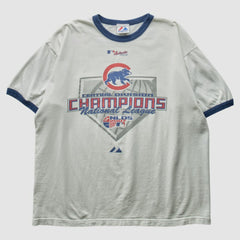 Chicago Cubs Majestic 2007 T-Shirt - White Vintage
