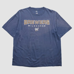 Milwaukee Brewers Lee Apparel 2007 T-Shirt - Navy Vintage