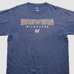 Milwaukee Brewers Lee Apparel 2007 T-Shirt - Navy Vintage
