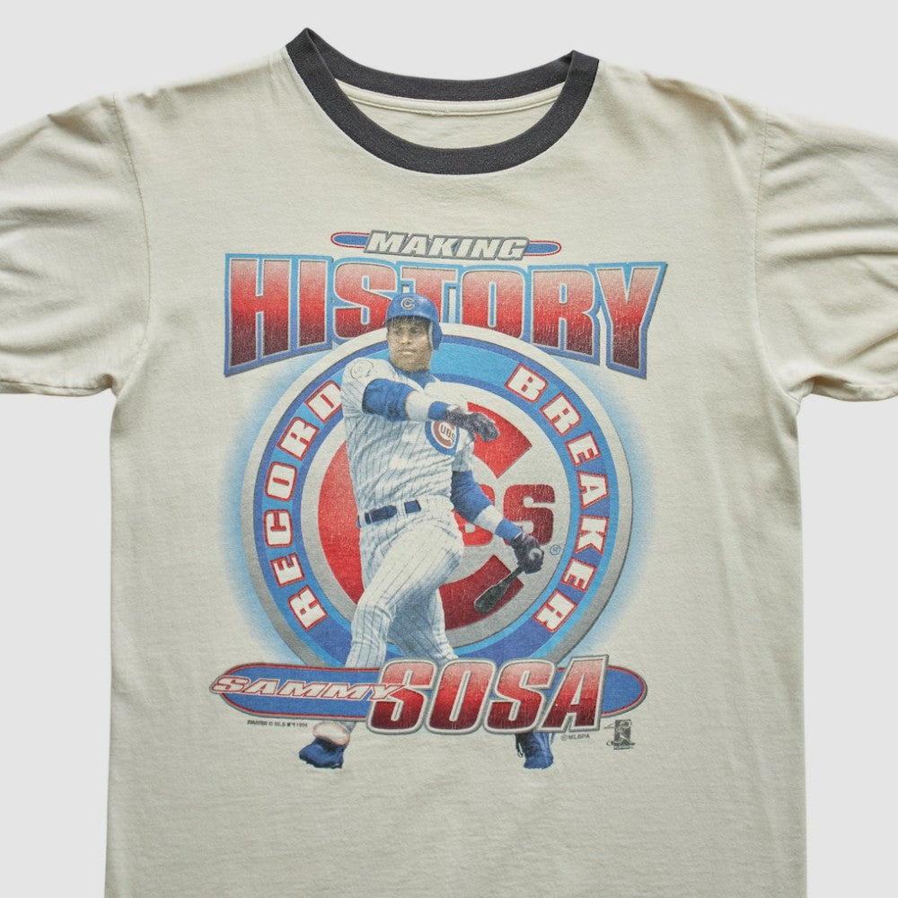 Chicago Cubs Starter 1996 T-Shirt - White Vintage