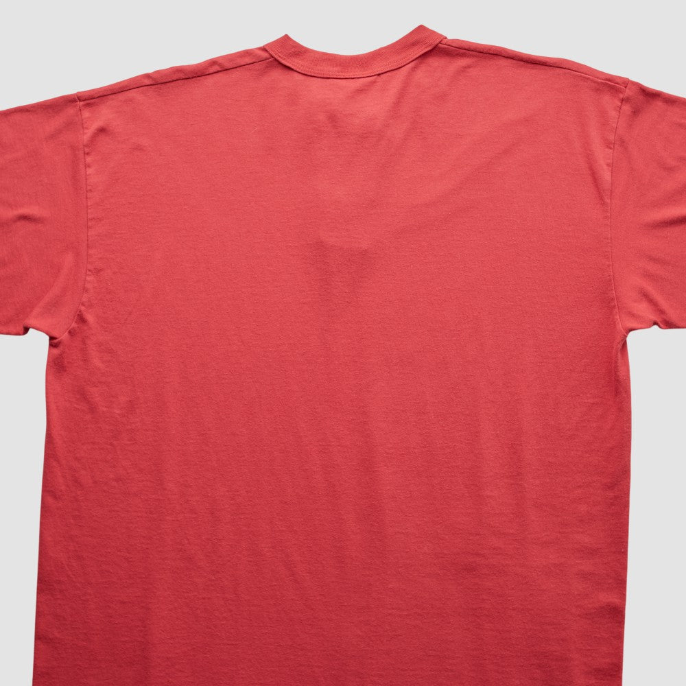 Los Angeles Angels Majestic 2000s T-Shirt - Red Vintage