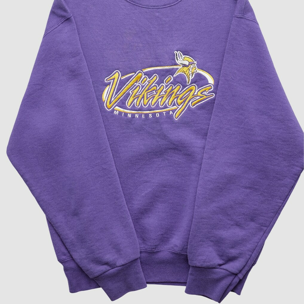 NFL Minnesota Vikings Pro Player 90s Pullover Sweatshirt