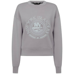 New York Islanders Levelwear Women's Slate & Snow Sponge Tri-Blend Sweatshirt