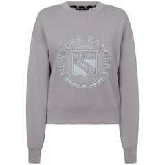 New York Rangers Levelwear Women's Slate & Snow Sponge Tri-Blend Sweatshirt