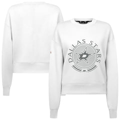 Dallas Stars Levelwear Women's Slate & Snow Sponge Tri-Blend Sweatshirt