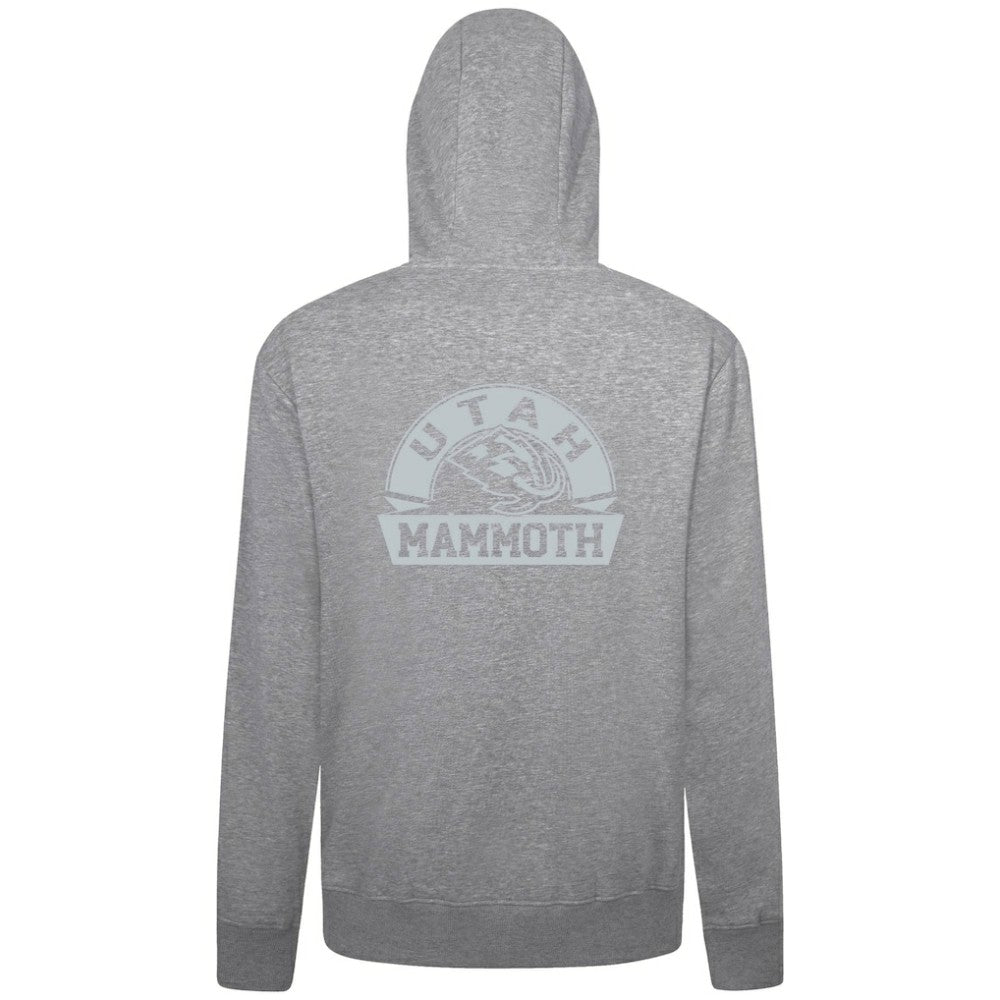 Utah Mammoth Levelwear Podium Chenille Logo Full-Zip Hoodie